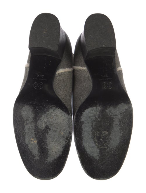 Chanel Interlocking CC Logo Leather Boots