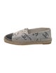 Chanel Interlocking CC Logo Denim Espadrilles