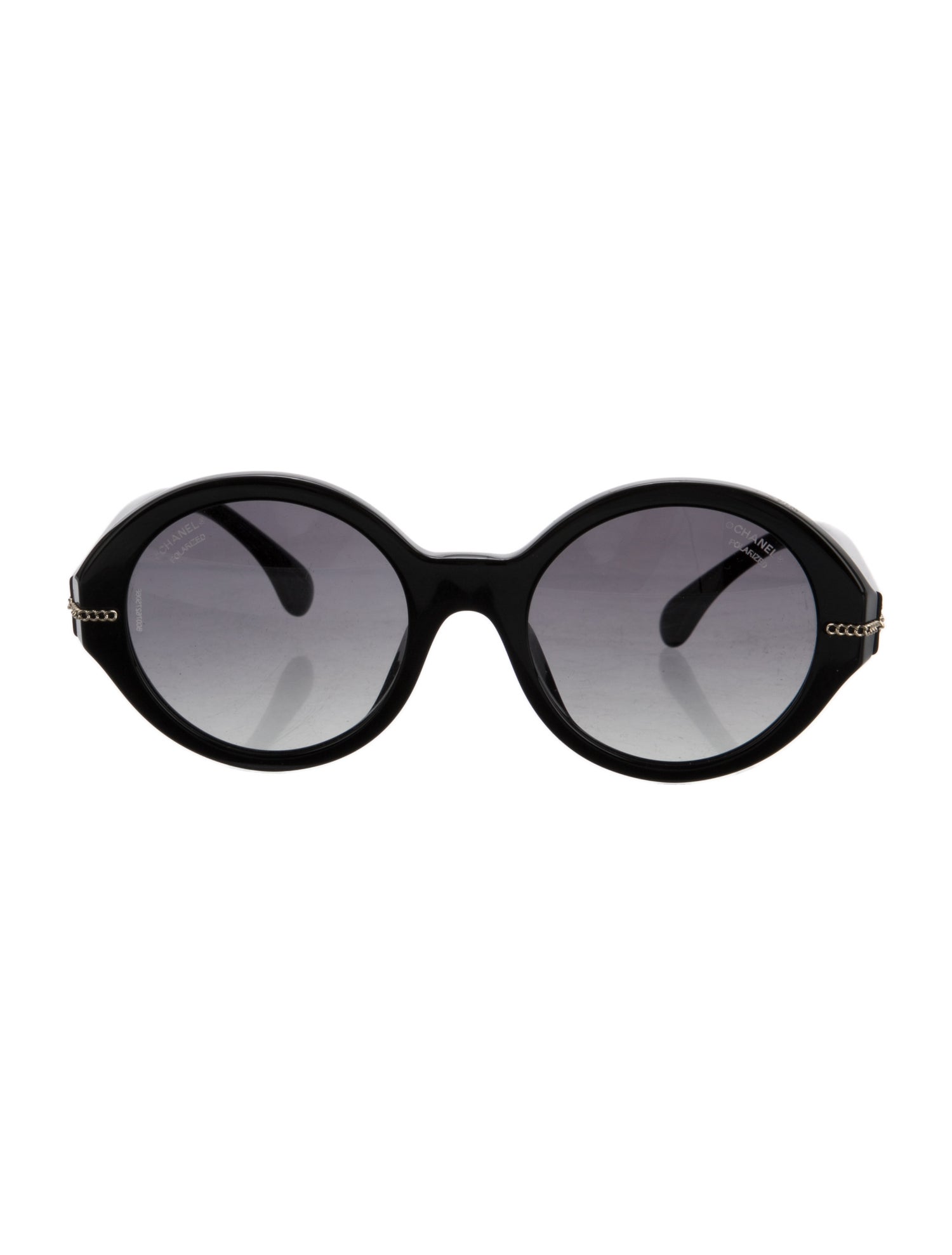 Chanel Interlocking CC Logo Round Sunglasses