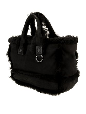 Chanel Shearling CC Tote