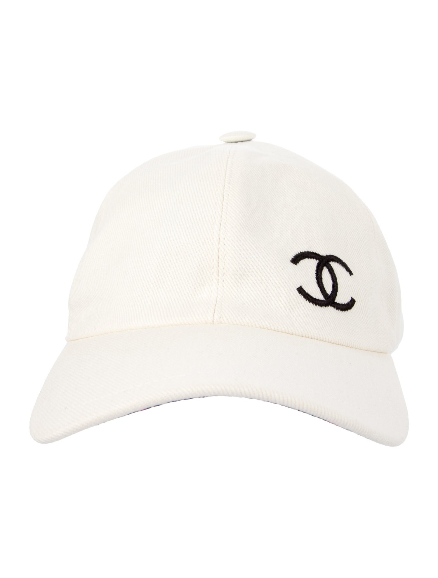 Chanel 2024 Embroidered CC Baseball Cap