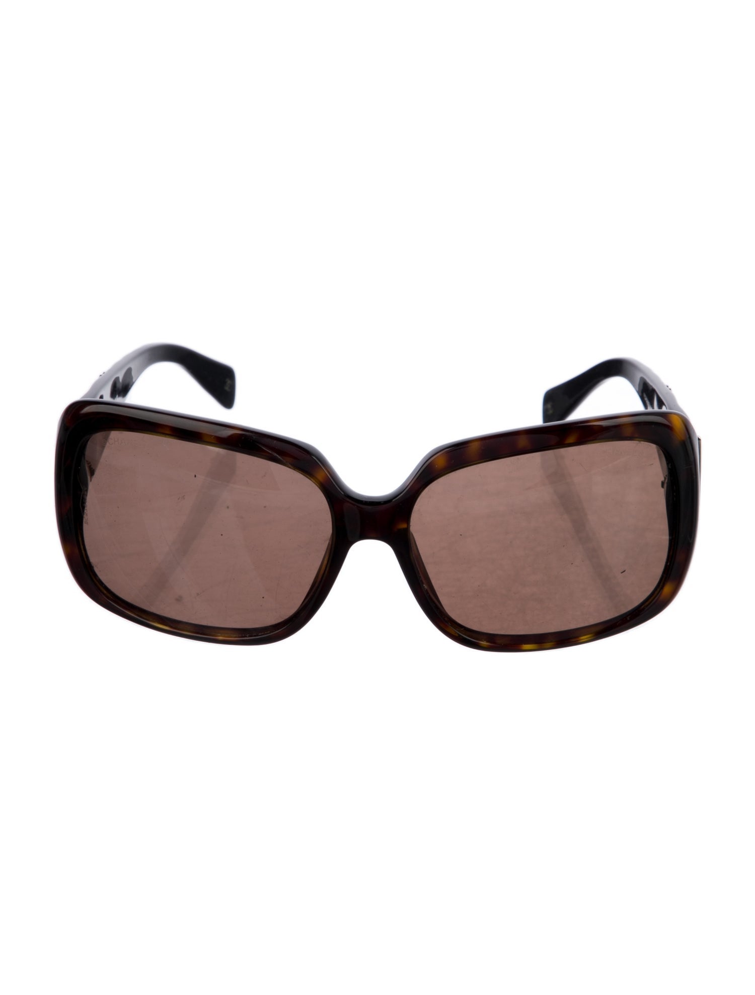 Chanel Interlocking CC Logo Square Sunglasses