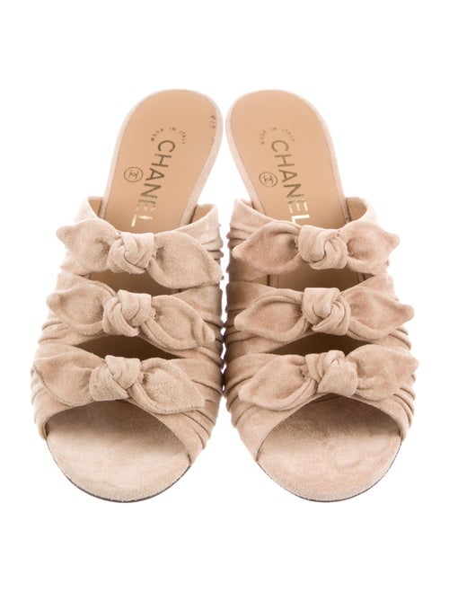 Chanel 2018 Interlocking CC Logo Mules