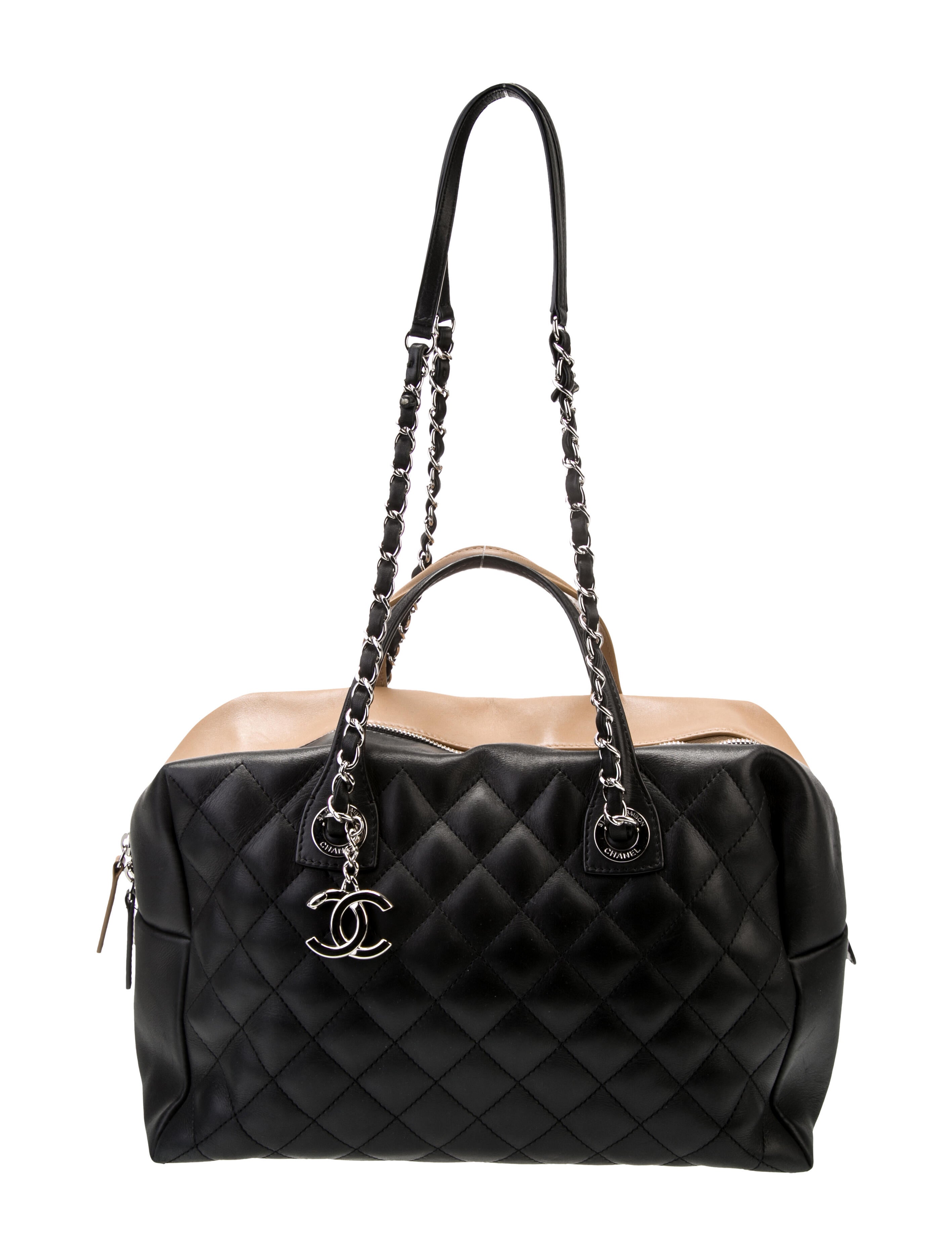 Chanel Feather Weight Bowling Bag