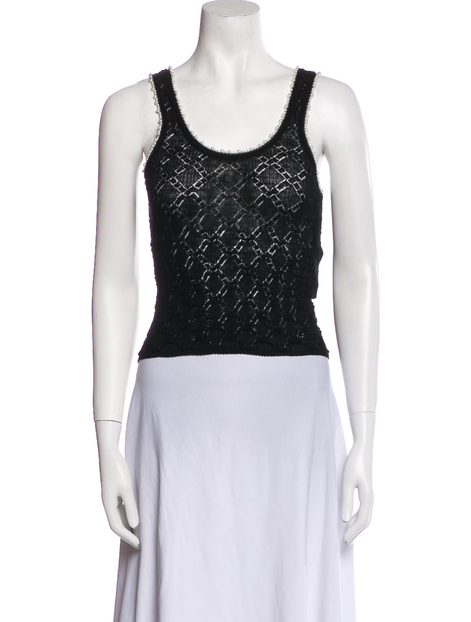 Chanel 2022 Virgin Wool Crop Top