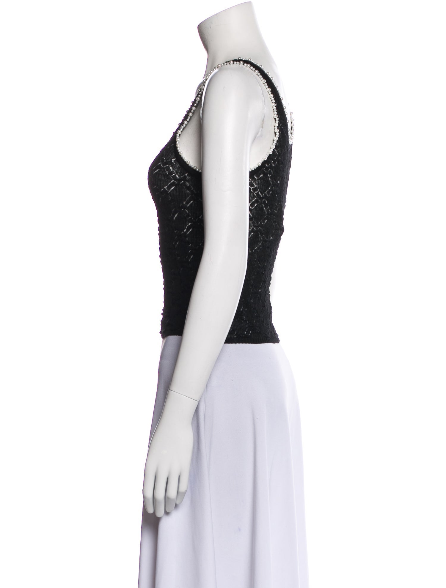 Chanel 2022 Virgin Wool Crop Top