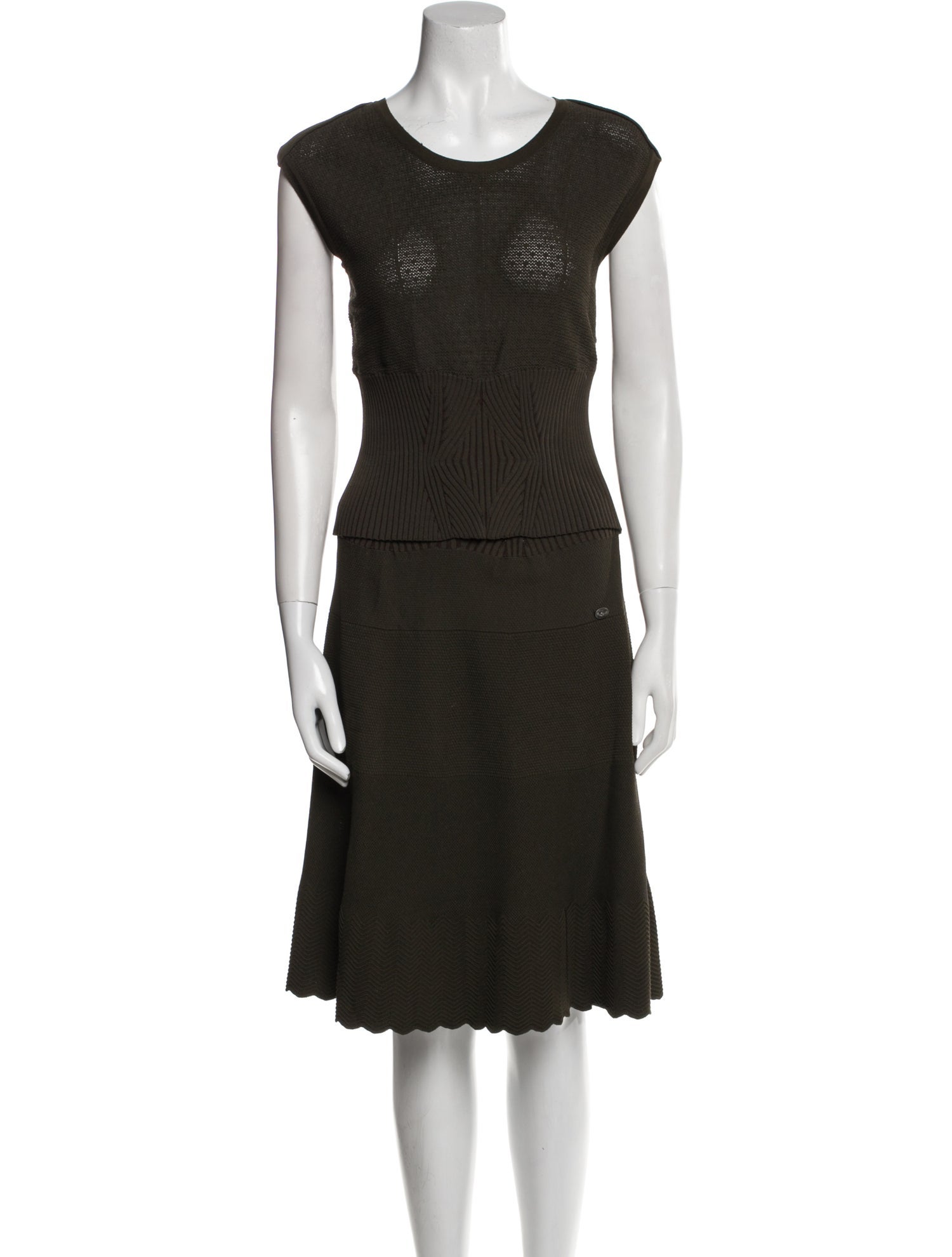 Chanel Vintage 2008 Skirt Set