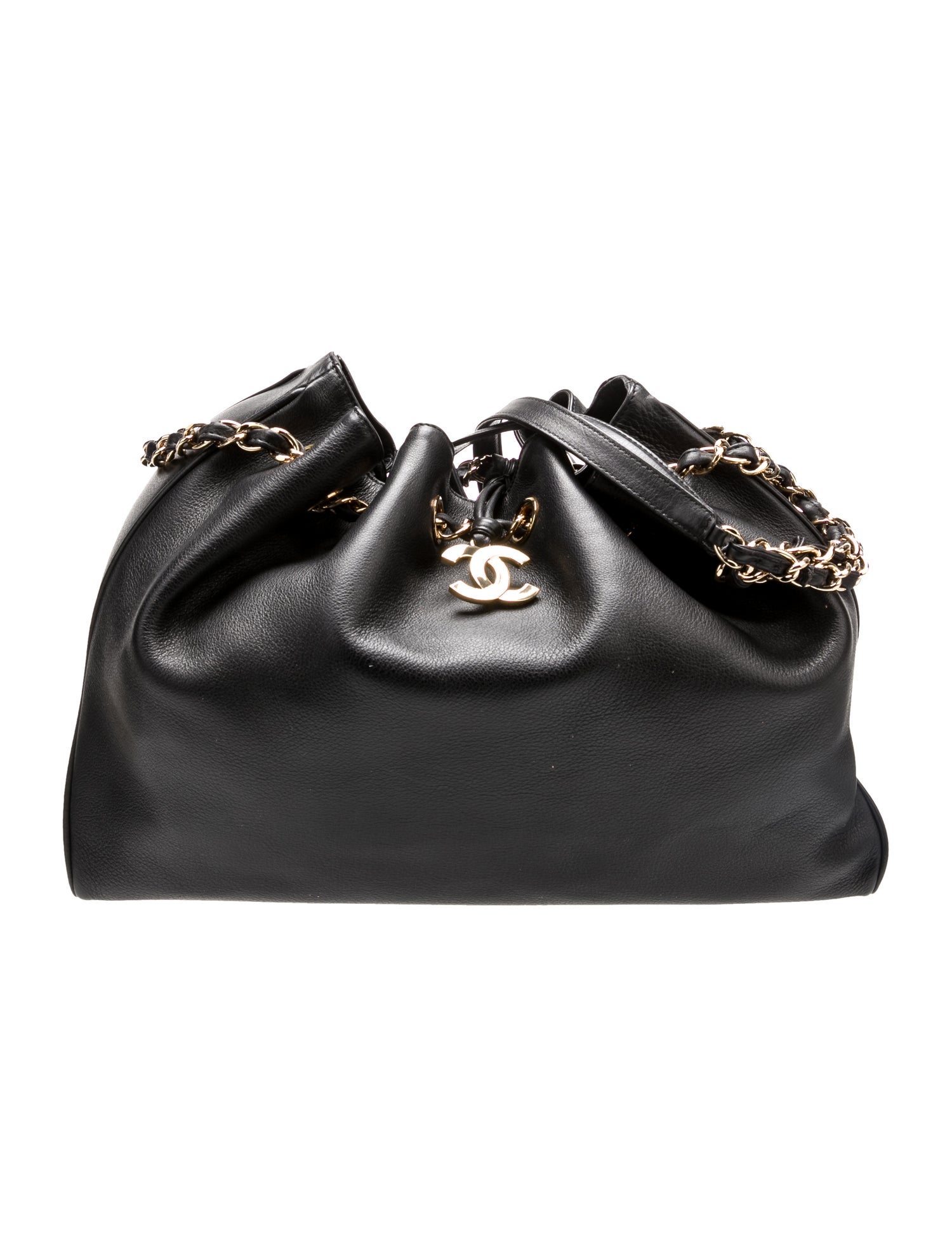 Chanel CC Drawstring Bag