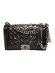 Chanel Medium Python Chevron Boy Bag