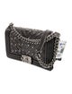 Chanel Medium Python Chevron Boy Bag