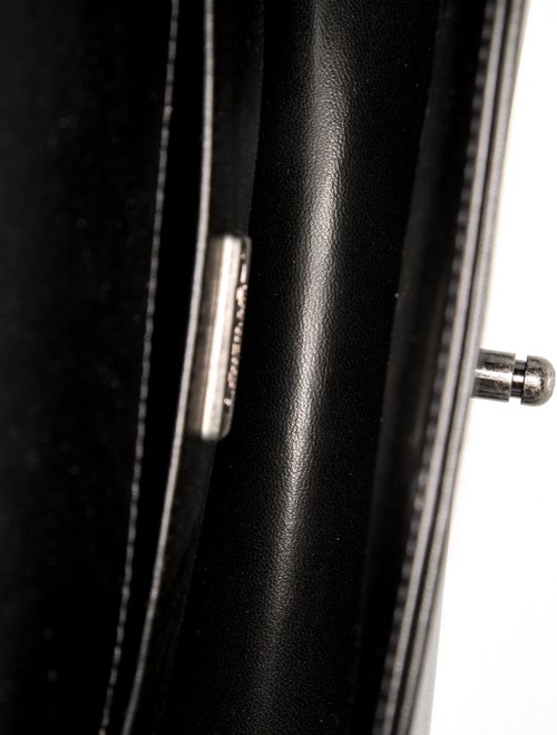 Chanel Medium Python Chevron Boy Bag