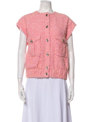 Chanel Jackets 2021 Tweed Pattern Vest Us4, Fr36 | S