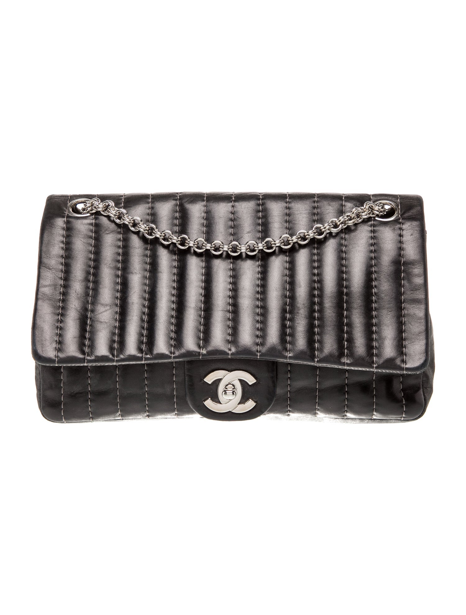 Chanel Vertical Quilted Medium Single Flap Bag