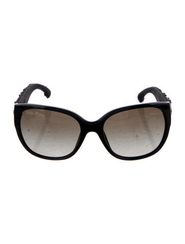 Chanel Sunglasses Interlocking CC Logo Square