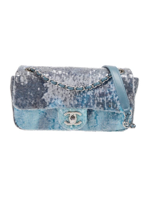 Chanel Sequin Small Waterfall Flap Bag