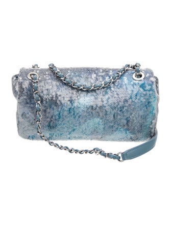 Chanel Sequin Small Waterfall Flap Bag