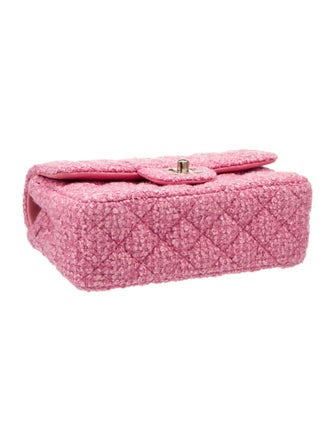 Chanel 2022 Classic Tweed Rectangular Mini Flap Bag