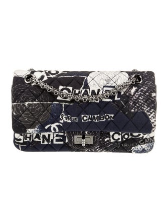 Chanel Camellia Reissue 225 Double Flap Bag