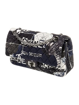 Chanel Camellia Reissue 225 Double Flap Bag