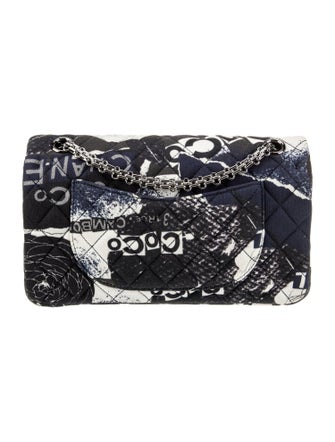 Chanel Camellia Reissue 225 Double Flap Bag