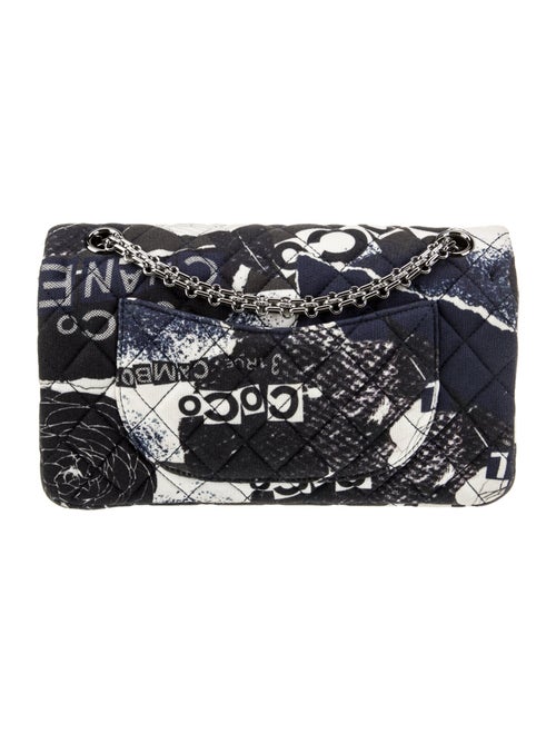 Chanel Camellia Reissue 225 Double Flap Bag