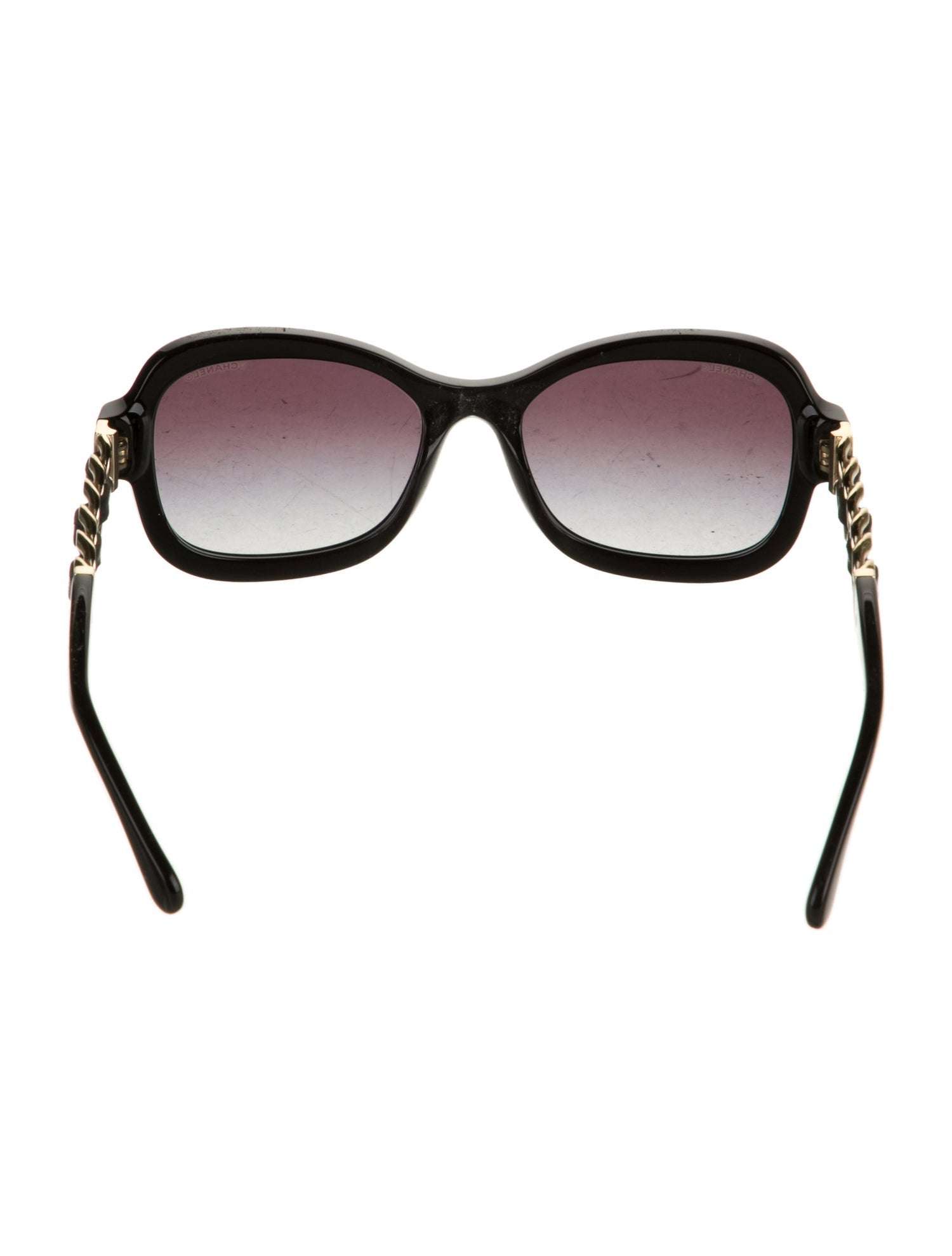 Chanel Interlocking CC Logo Square Sunglasses