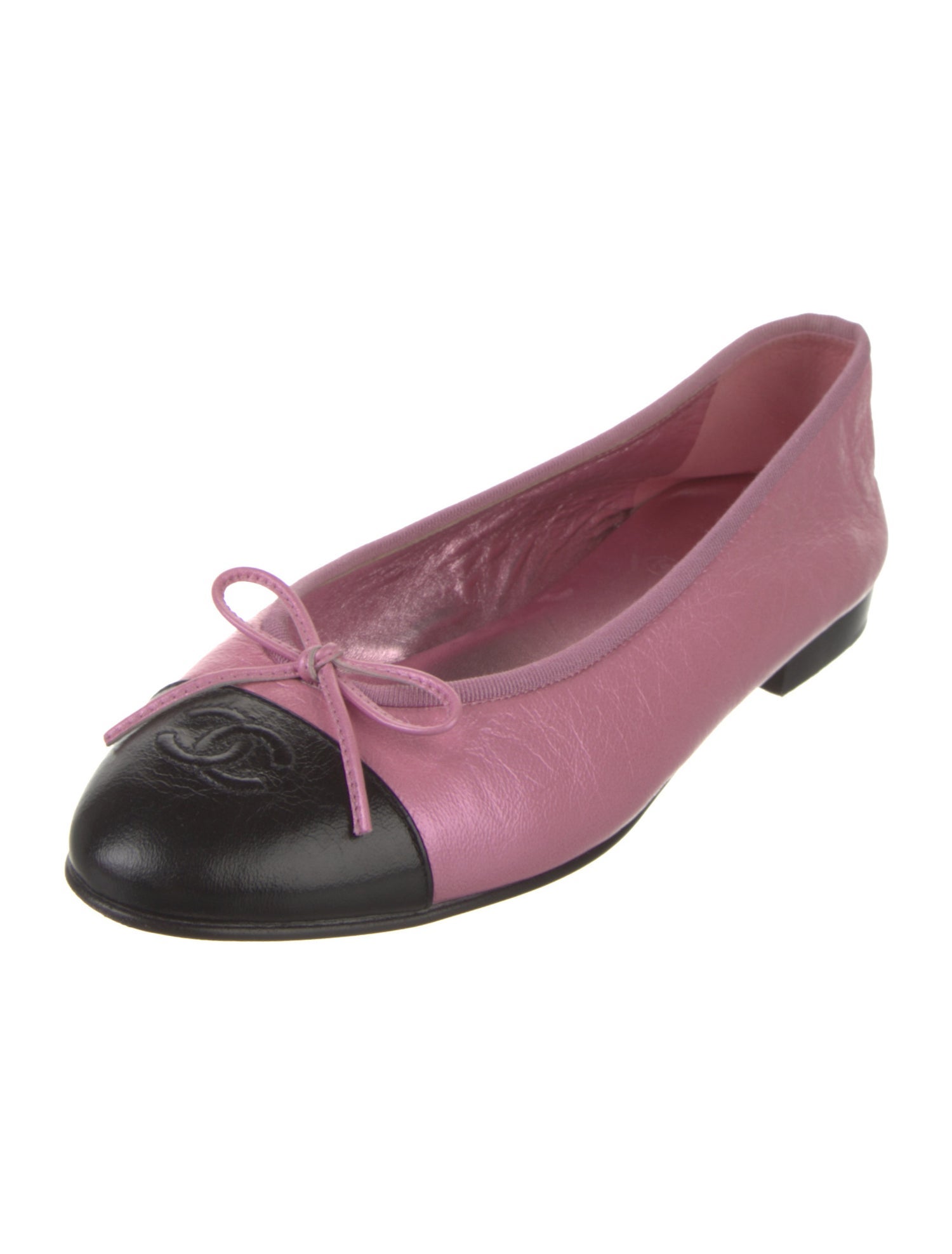 Chanel 2022 Interlocking CC Logo Flats