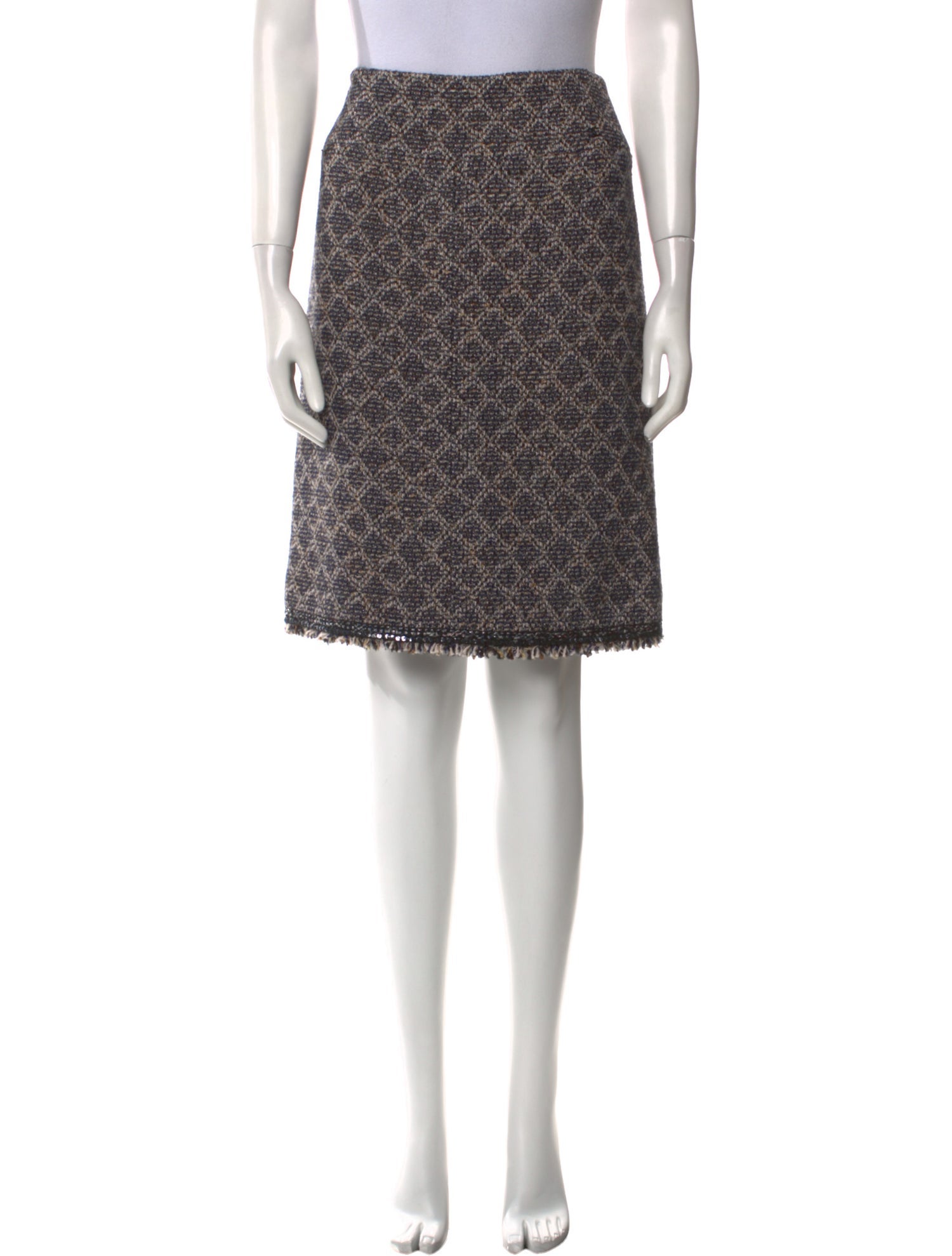 Chanel Vintage Knee-Length Skirt