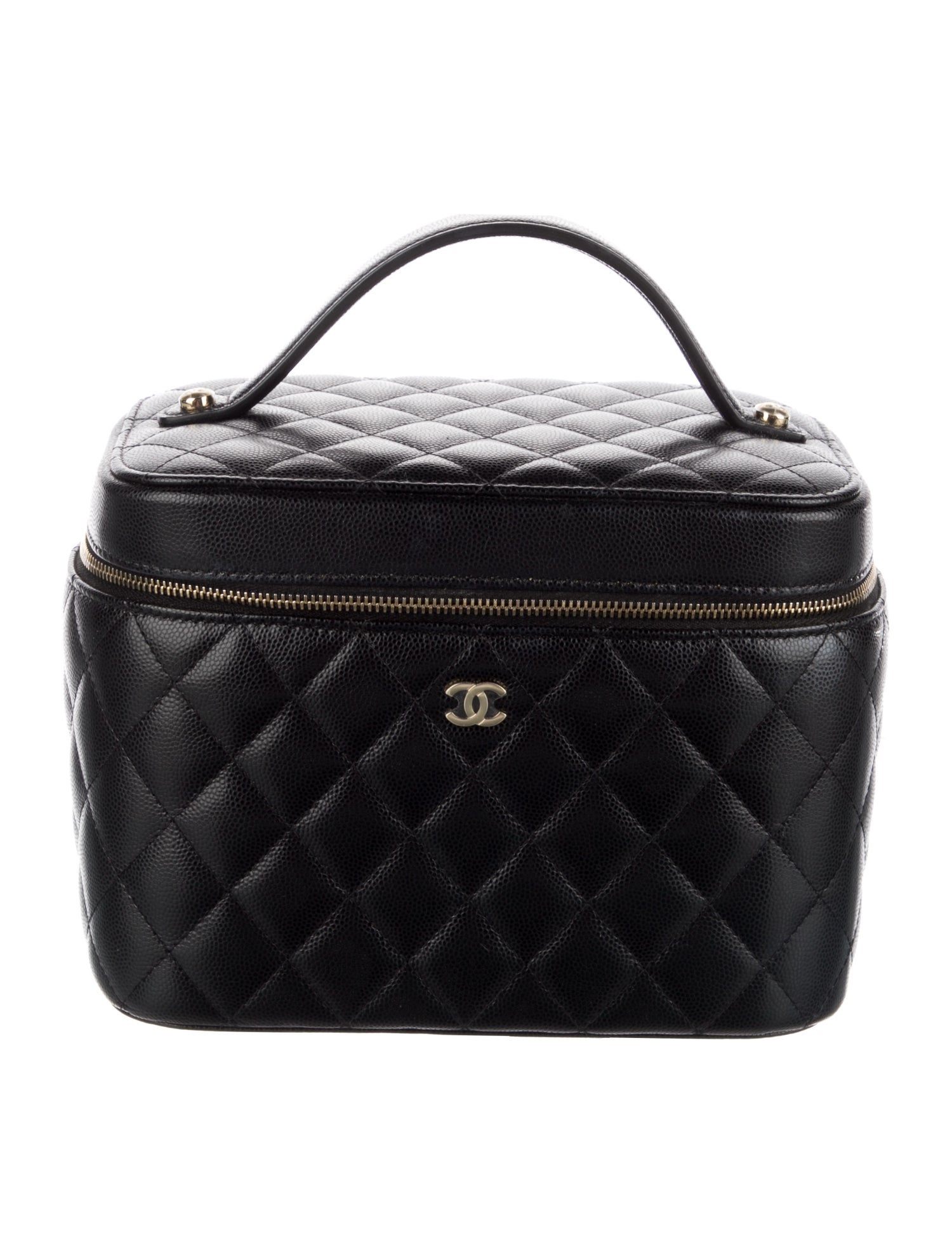 Chanel Large Quilted Vanity Case