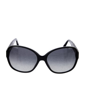 Chanel Sunglasses Interlocking CC Logo Oversize