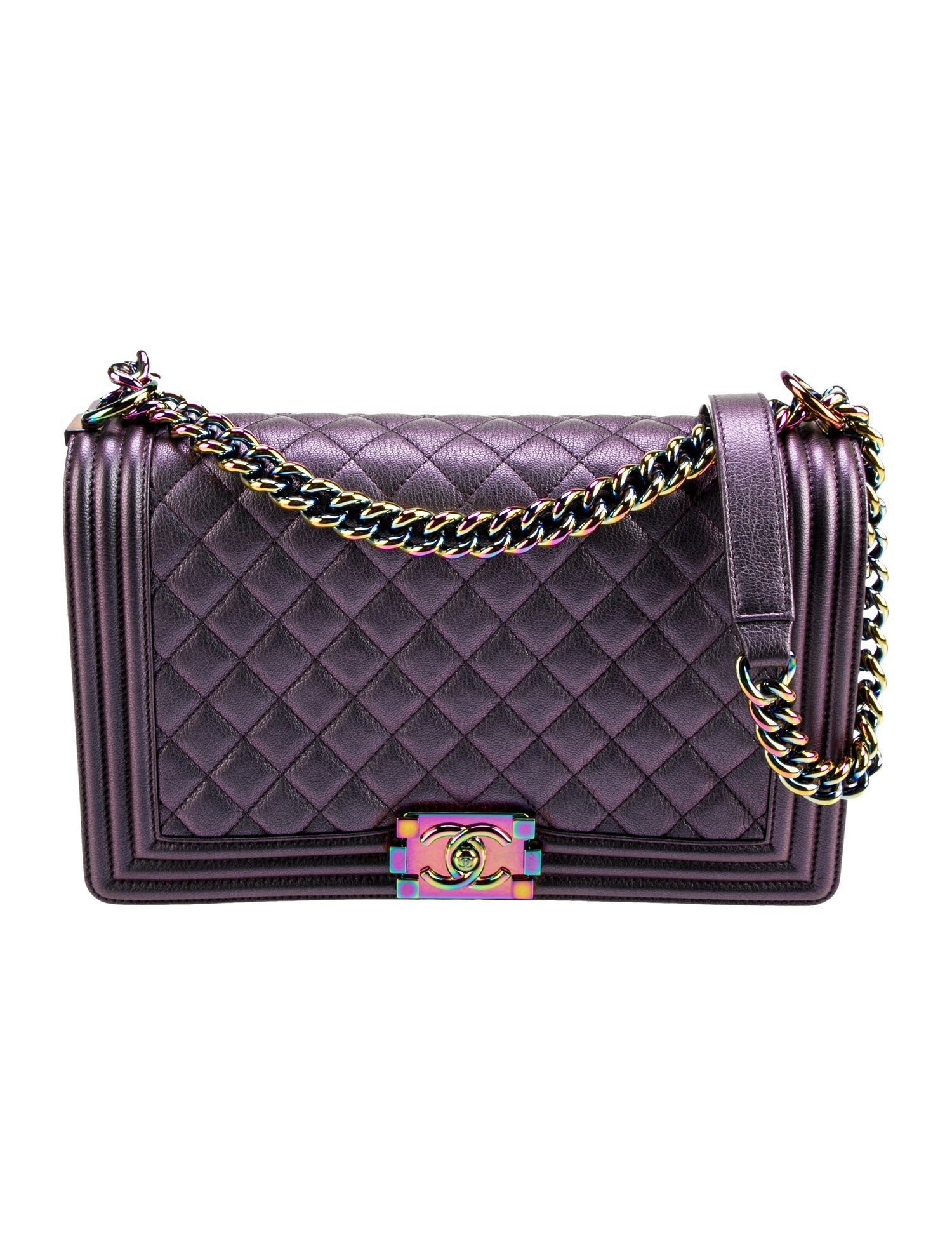Chanel Paris-Seoul Iridescent Medium Boy Bag