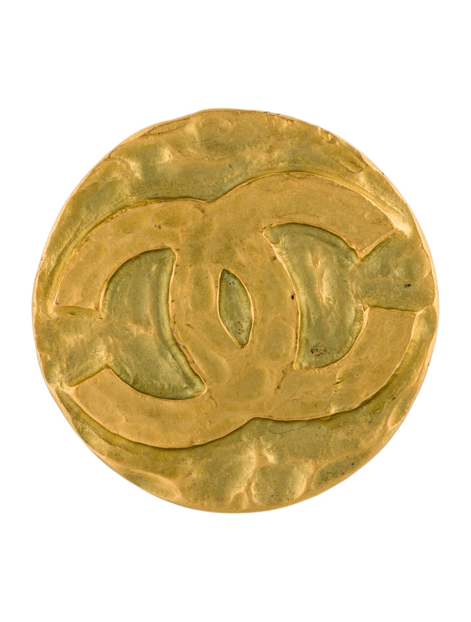 Chanel Vintage CC Brooch