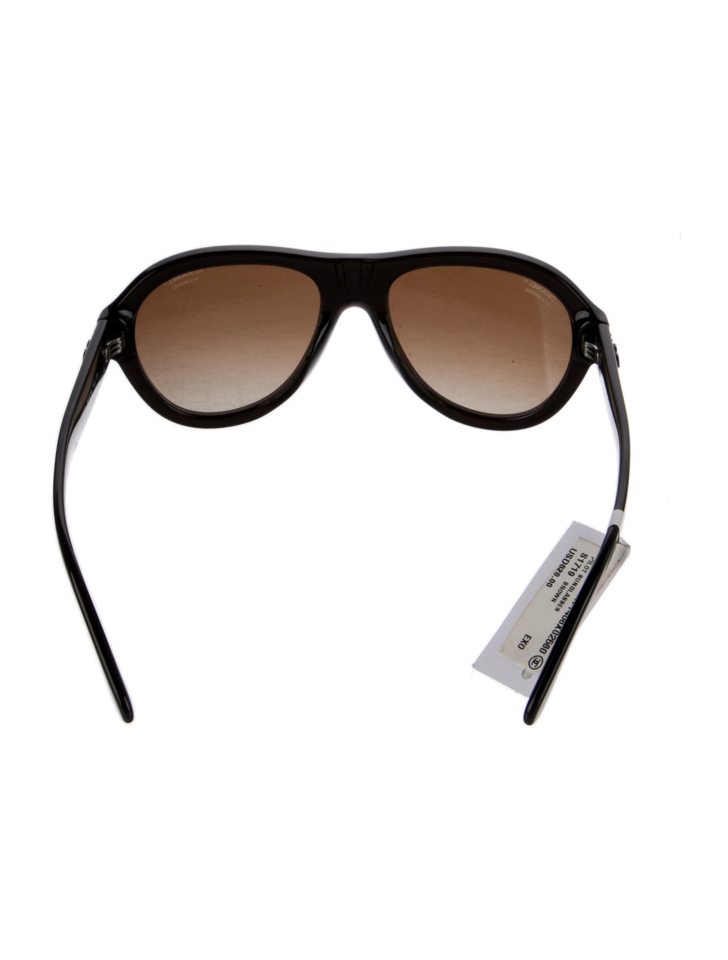 Chanel Interlocking CC Logo Oversize Sunglasses