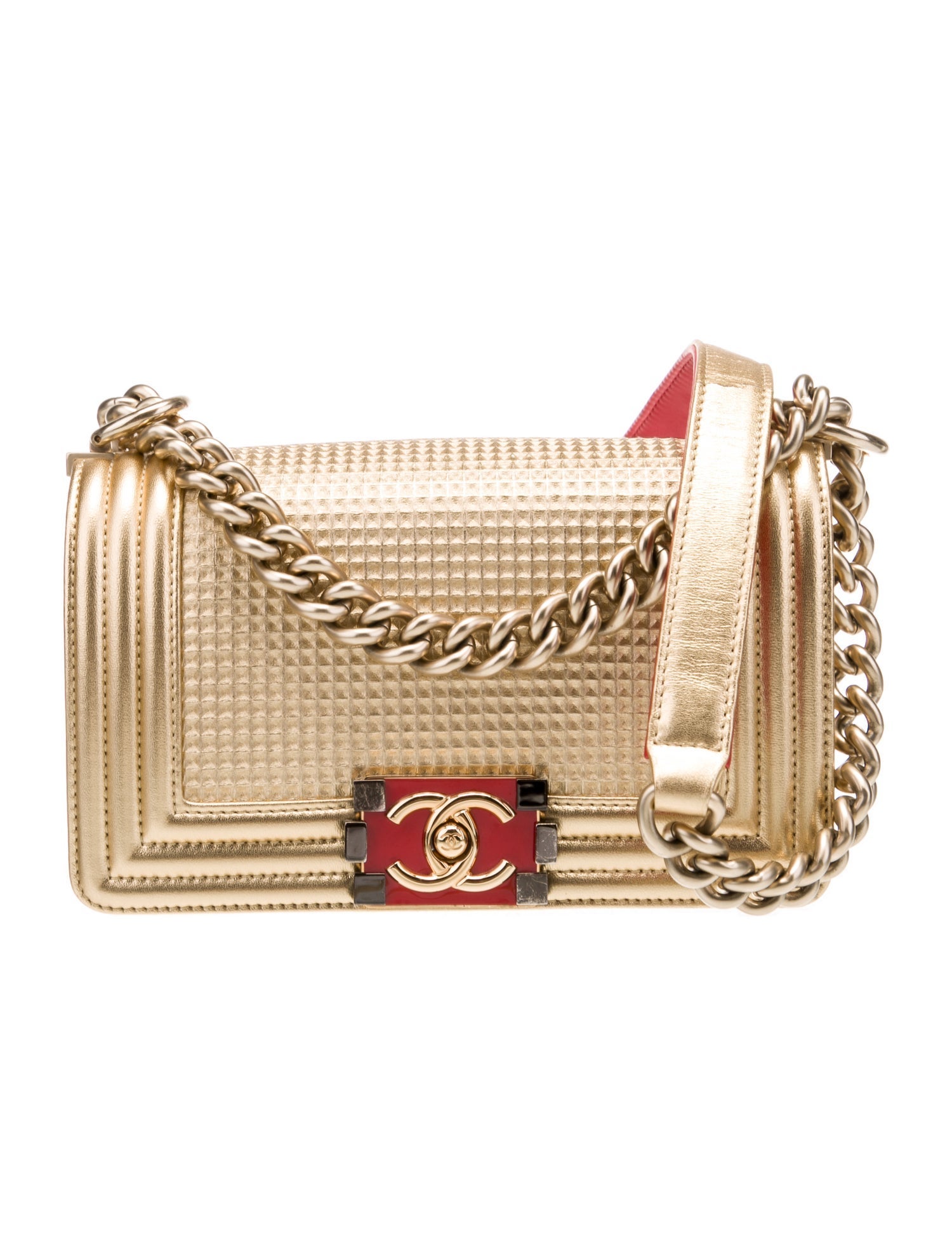 Chanel Small Cube Boy Bag