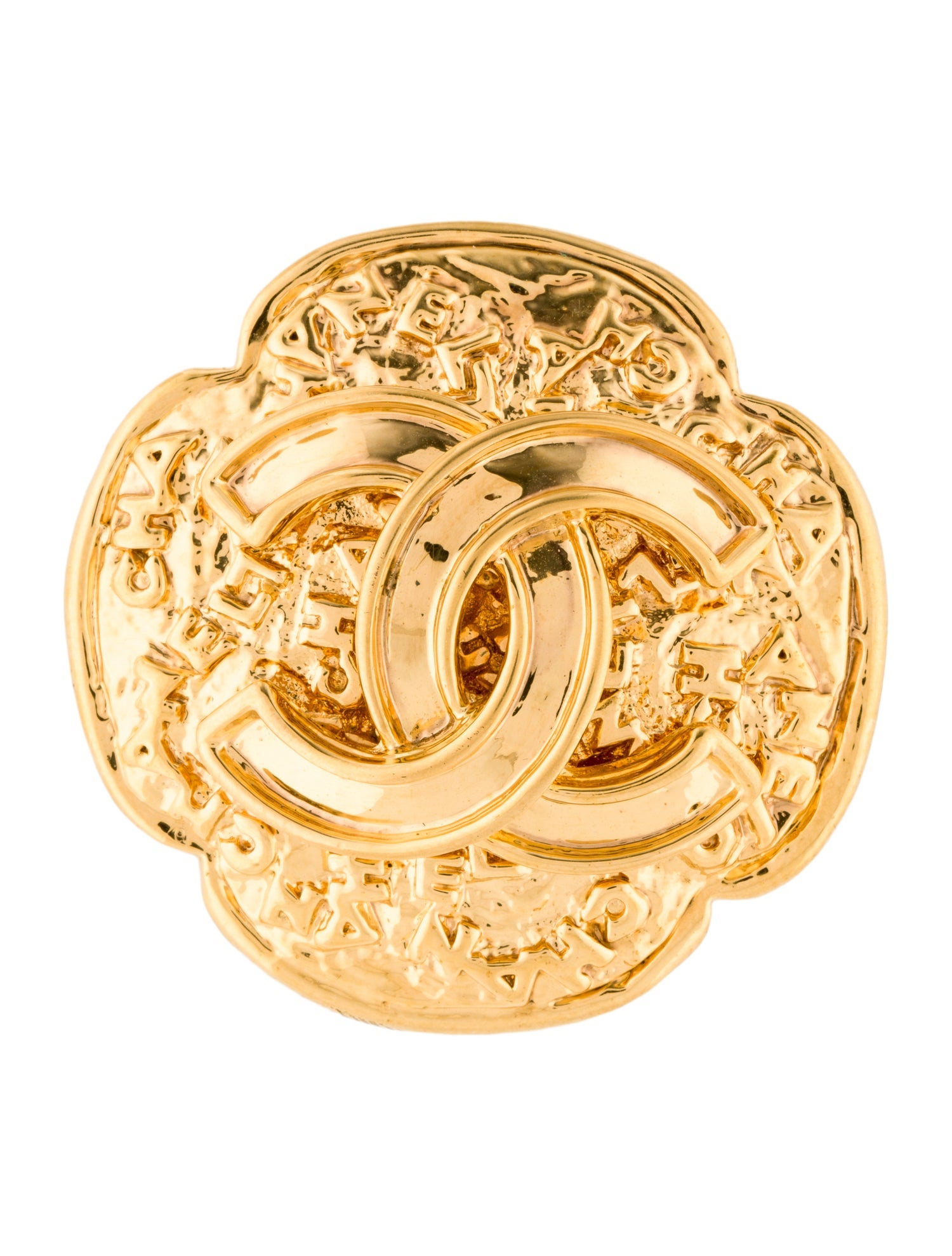 Chanel Vintage CC Brooch