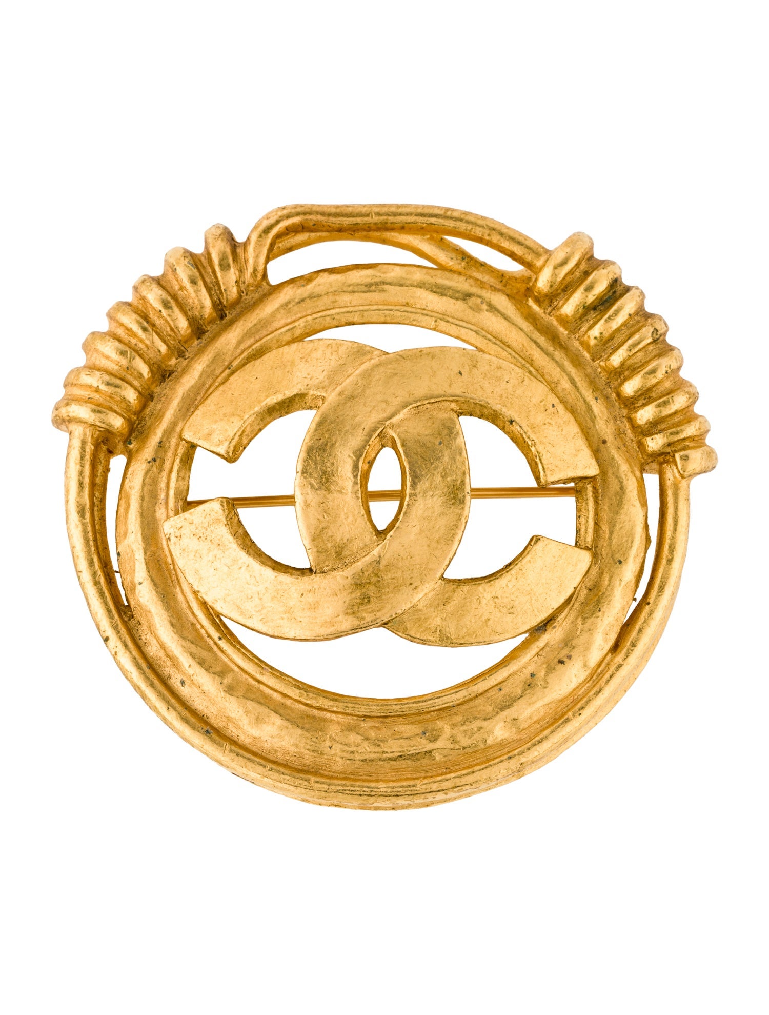 Chanel Vintage CC Brooch