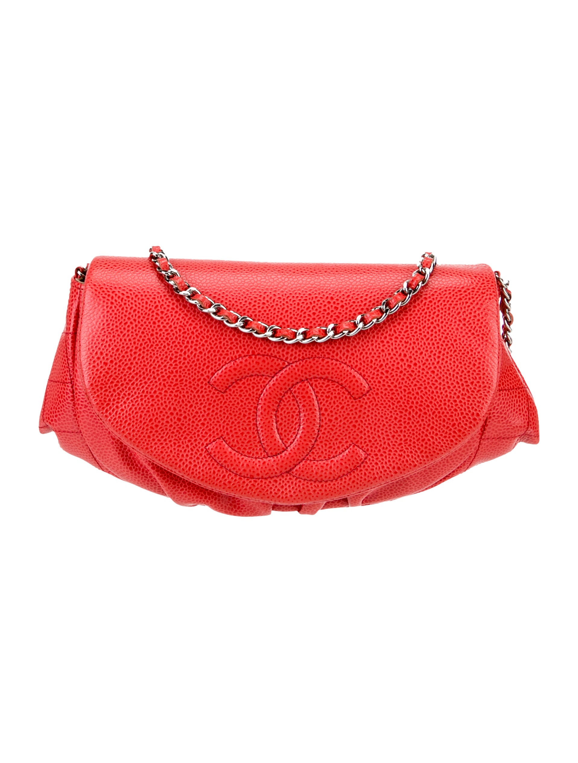 Chanel Half Moon Wallet On Chain