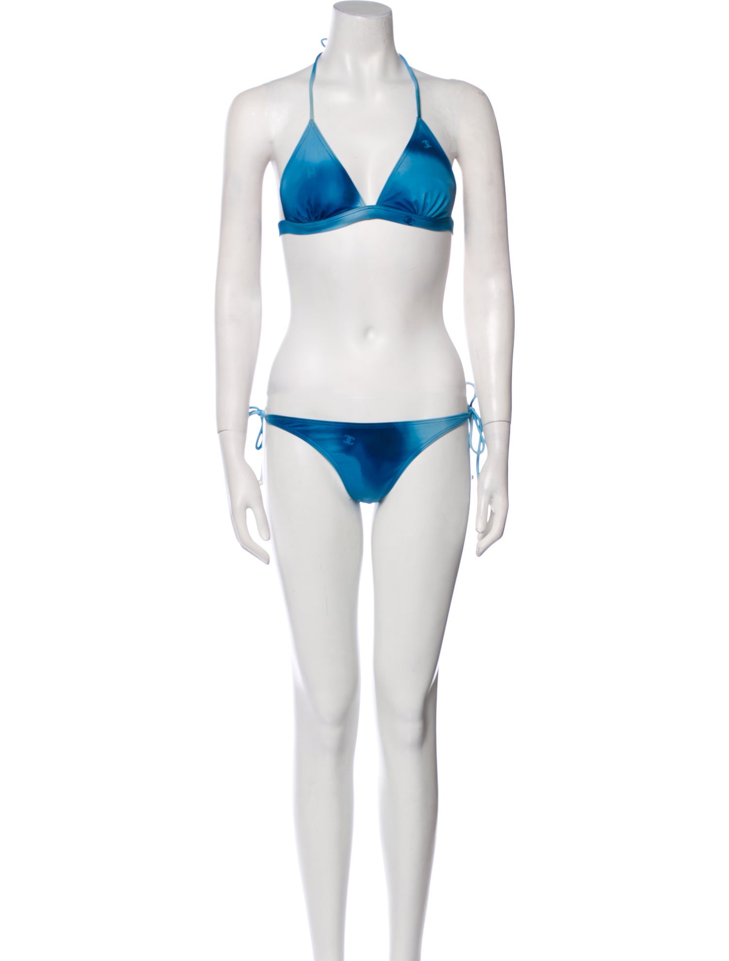 Chanel 2018 Tie-Dye Print Bikini