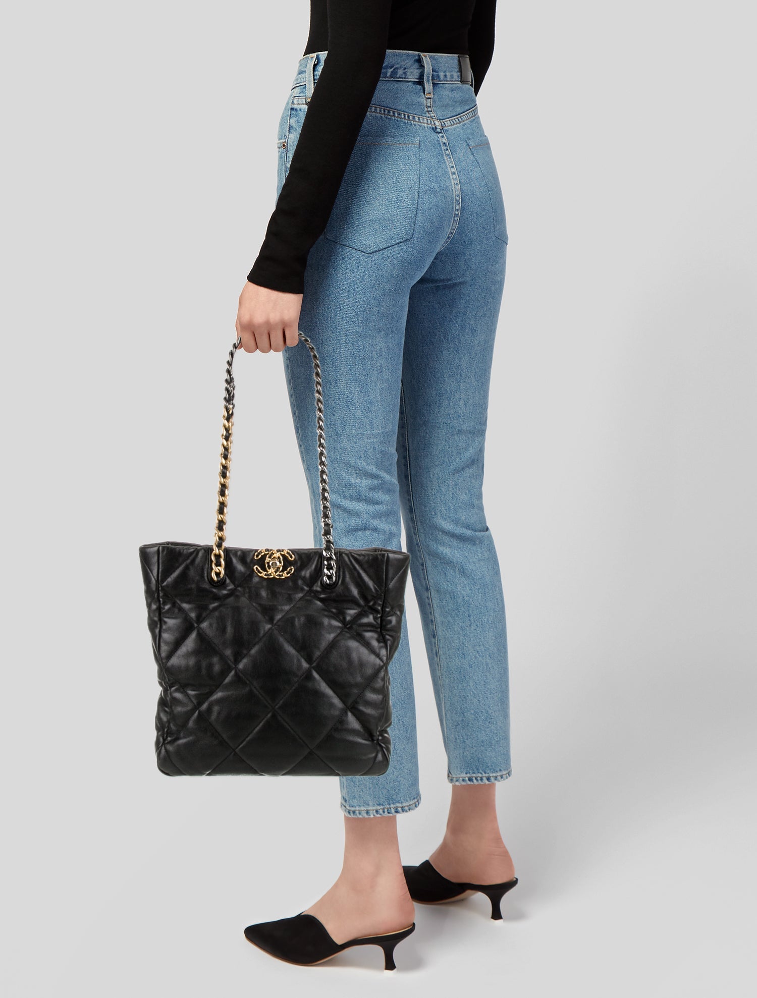 Chanel 19 Shopping Tote