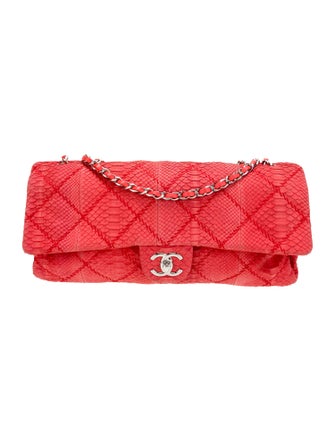Chanel Python Ultimate Stitch Flap Bag