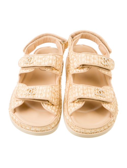 Chanel 2021 Raffia Espadrilles