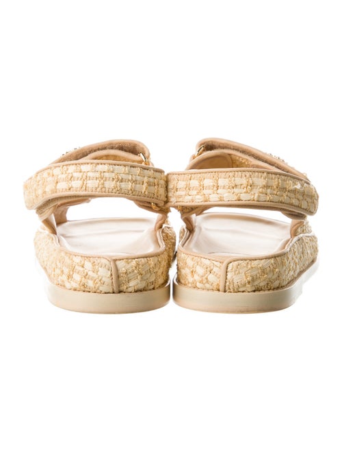 Chanel 2021 Raffia Espadrilles