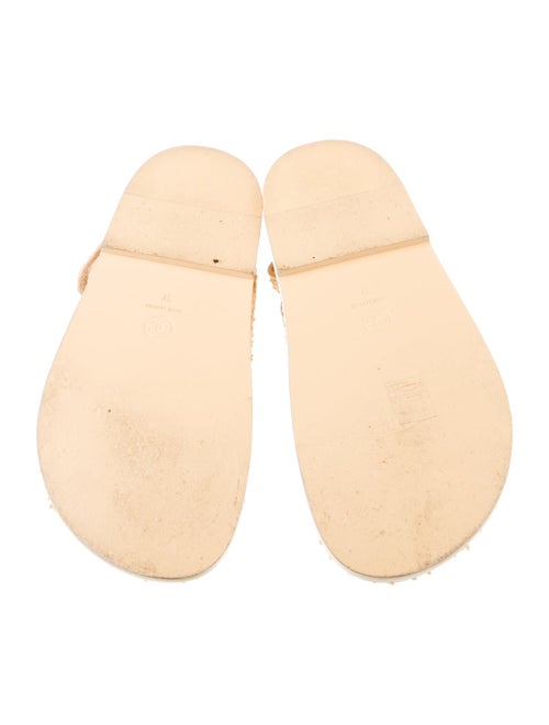 Chanel 2021 Raffia Espadrilles