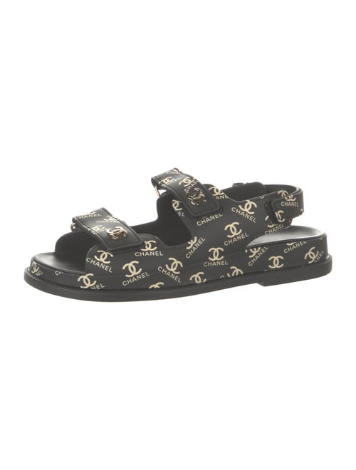 Chanel 2022 Interlocking CC Logo Slides