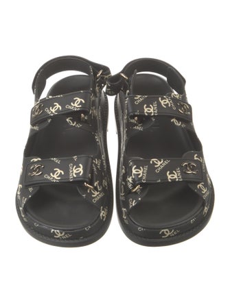 Chanel 2022 Interlocking CC Logo Slides