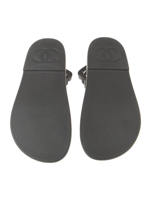 Chanel 2022 Interlocking CC Logo Slides