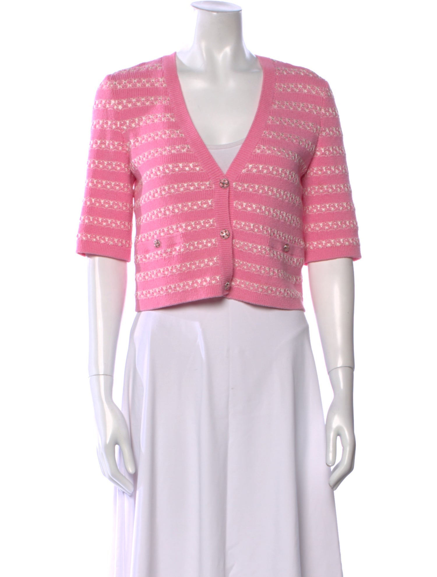 Chanel 2024 Striped Sweater