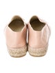 Chanel Interlocking CC Logo Lambskin Espadrilles
