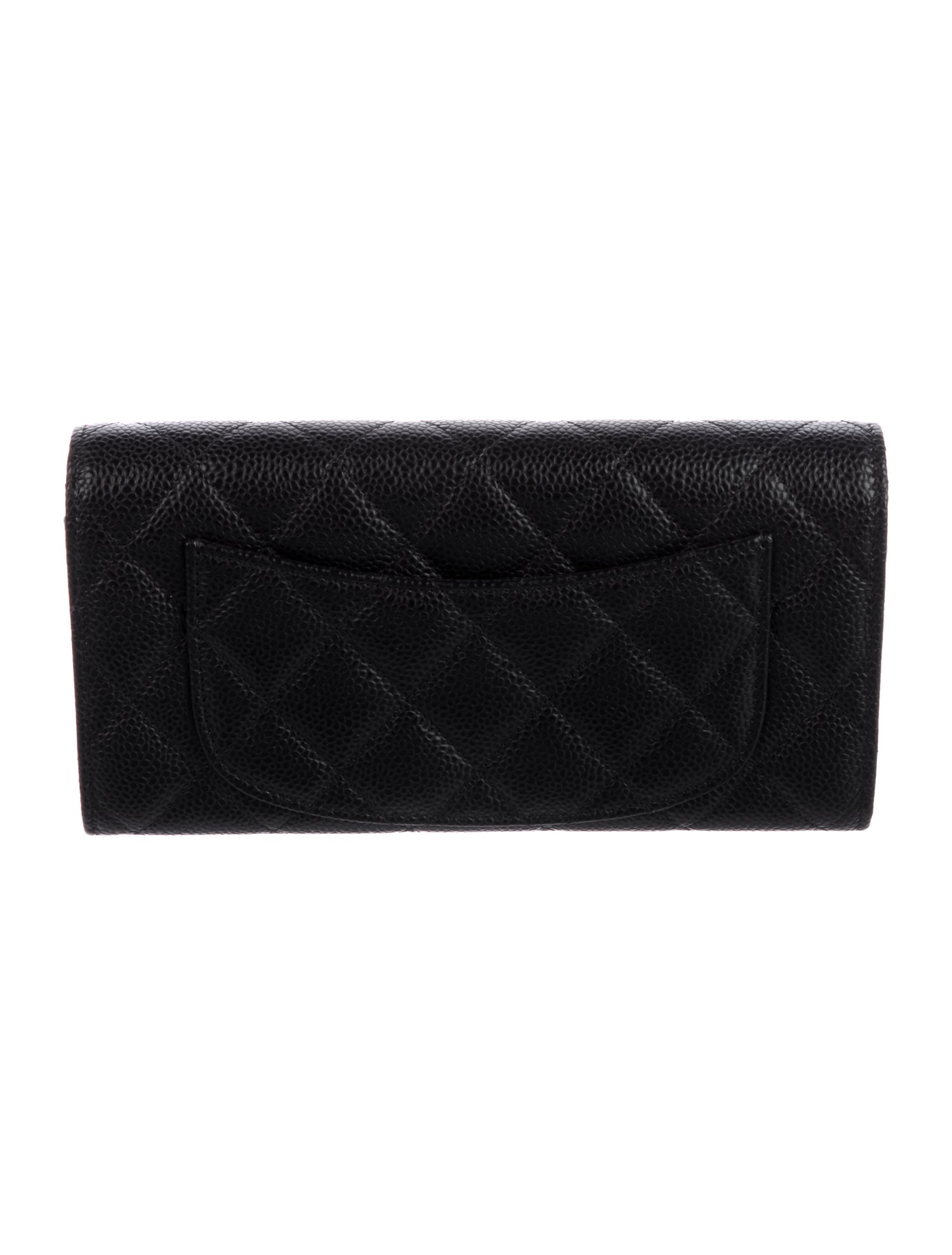 Chanel Classic Flap Interlocking CC Logo Continental Wallet
