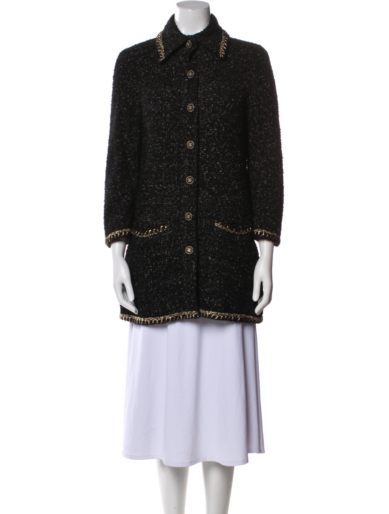 Chanel 2011 Printed Coat